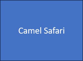 CAMEL SAFARI