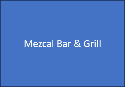 Mezcal Bar & Grill
